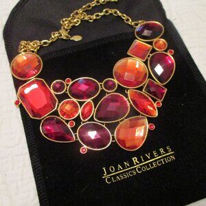 Joan Rivers 'Reds' Necklace Classic Collection